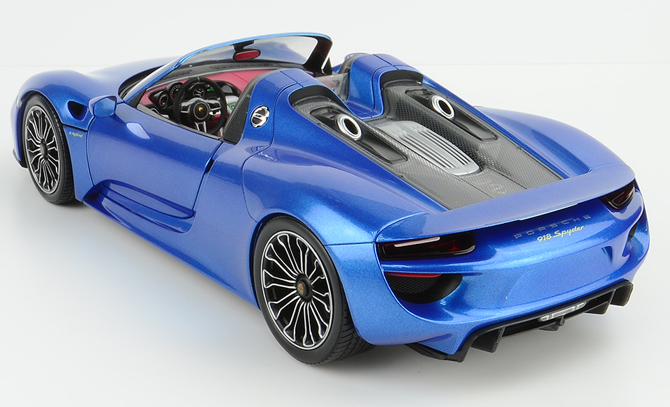 110062432 Porsche918 Sypder 2013 Blue Metallic 