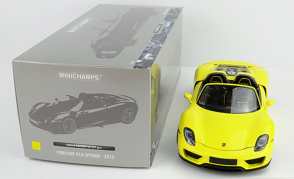 110062434 Porsche918 Sypder 2013 Yellow