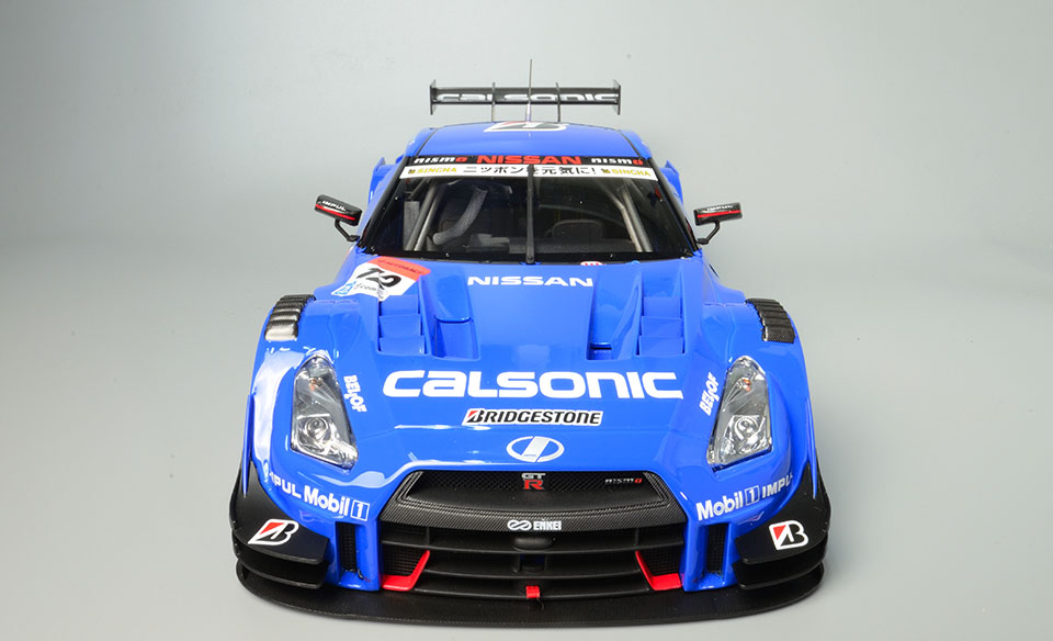 81023 SUPER GT500 2015 Rd.1 Okayama CALSONIC IMPUL GT-R No.12 Blue