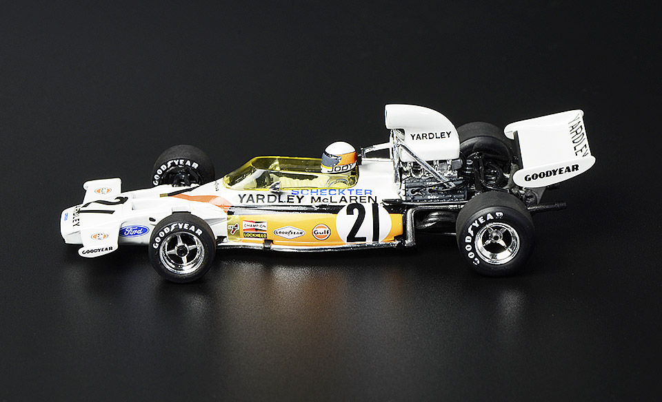 530720021 McLaren Ford M19 USA GP 1972 J.Scheckter 1:43