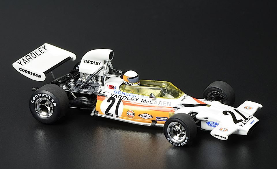 530720021 McLaren Ford M19 USA GP 1972 J.Scheckter 1:43