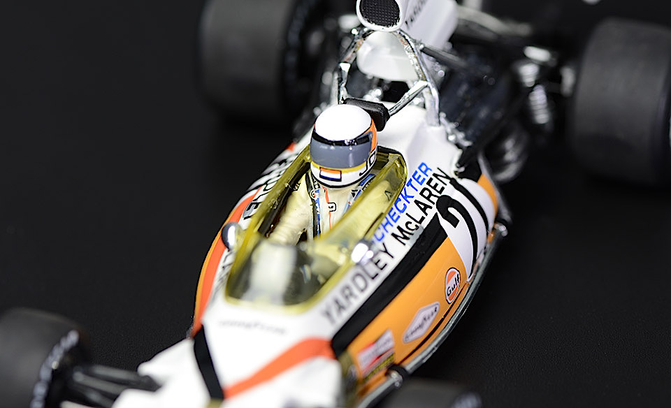 530720021 McLaren Ford M19 USA GP 1972 J.Scheckter 1:43