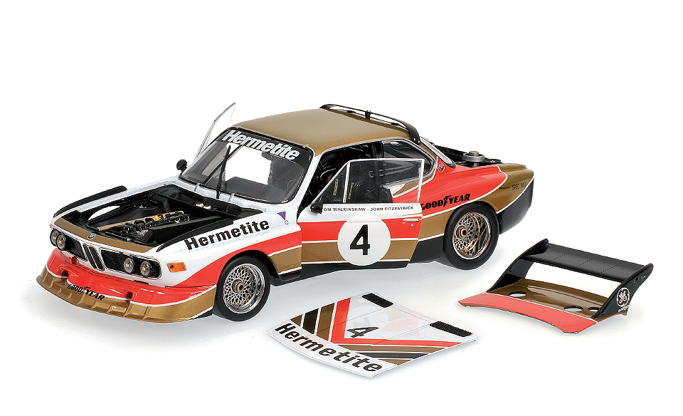 BMW 3,5 CSL - 'HERMETITE' - FITZPATRICK/WALKINSHAW - WINNERS 6H SILVERSTONE 1976