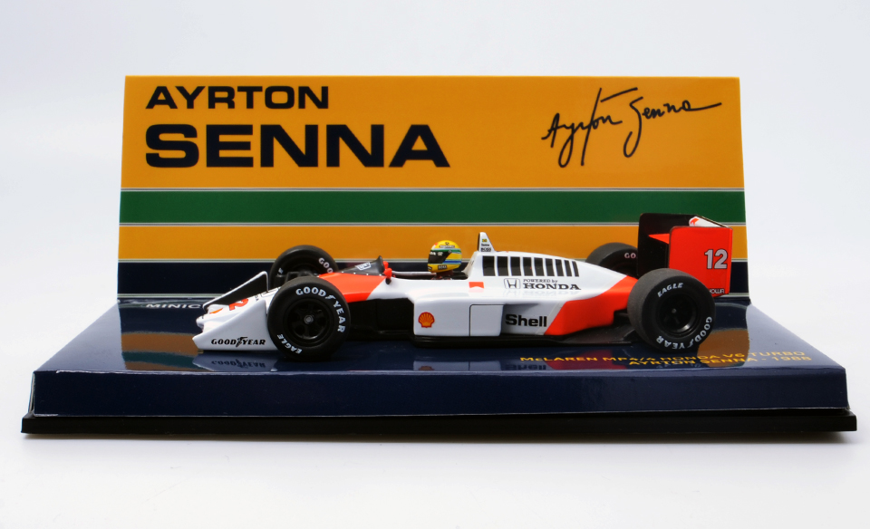 McLAREN MP4-4 HONDA V6 TURBO AYRTON SENNA - 1988