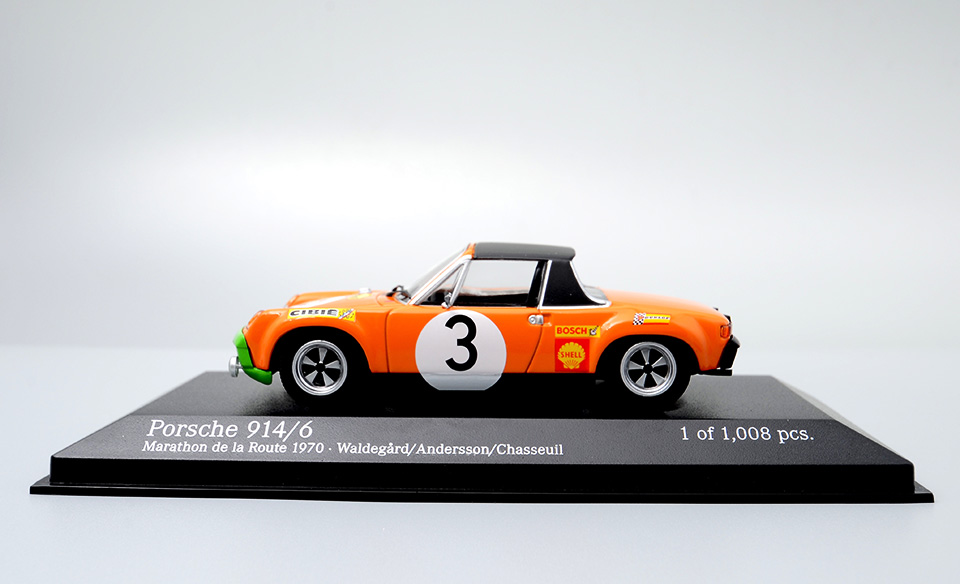 Porsche 914/6 Waldegard/Andersson/Chasseuil Marathon de la Route 1970