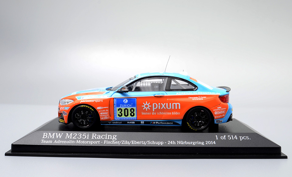 BMW M235I Racing Team Adrenalin-Motorsport fischer Zils Ebertz Schupp 24h Nurburgring 2014