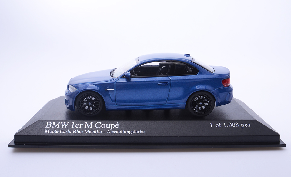 BMW 1 Series M Coupe 2011 Blue metallic