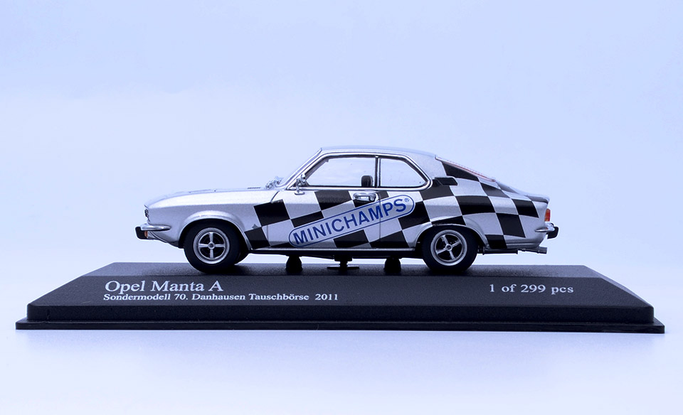 Opel Manta A 1971 Tauschborse 2011 Silver