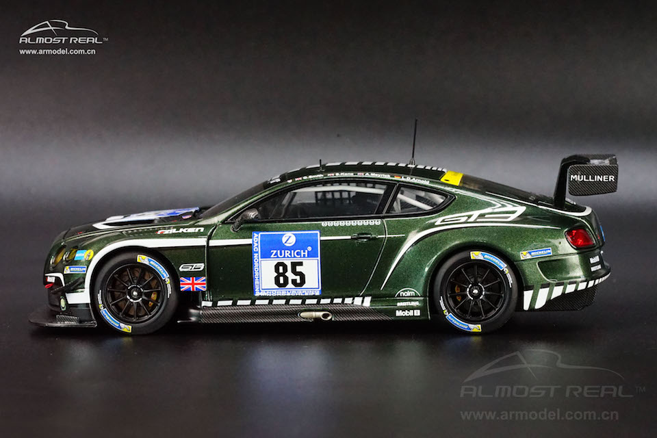 Bentley GT3 ADAC 24hr Nurburgring #85 2015