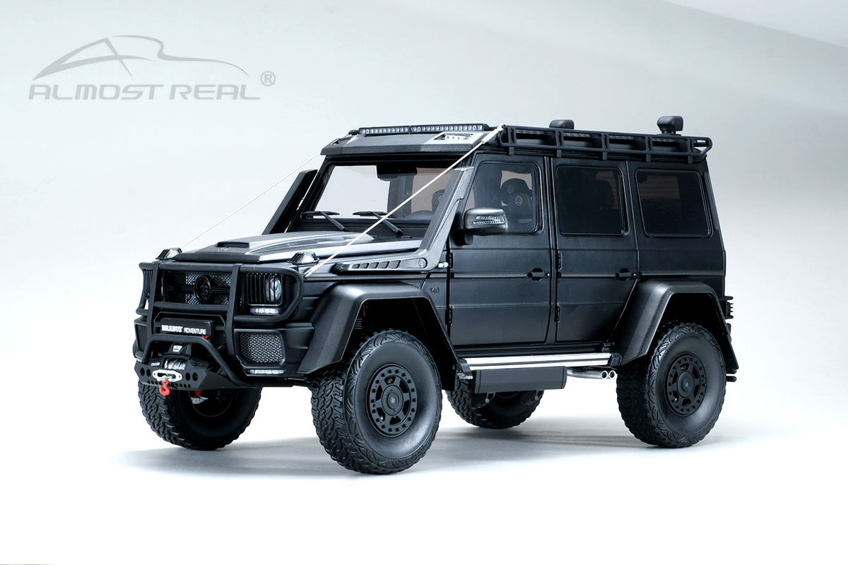 Brabus 550 Adventure Mercedes-Benz G 500 4×42 2017 - Matt Black 