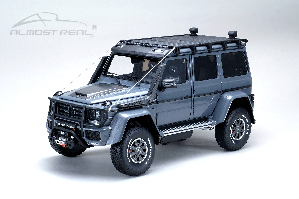 Brabus 550 Adventure Mercedes-Benz G 500 4×42 2017 - Metallic Grey