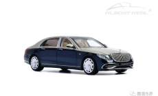 Mercedes-Maybach S-Class - 2019 - Anthracite Blue/Aragonite Silver 梅賽德斯-邁巴赫S級2019款  顏色：白煤藍(lán)/文石銀