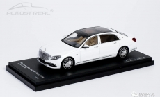 Mercedes-Maybach S-Class - 2019 - Diamond White 1/43  中文：梅賽德斯-邁巴赫S級(jí)2019款  主要特征：2019年直瀑格柵版本邁巴赫，配S680金屬貼紙