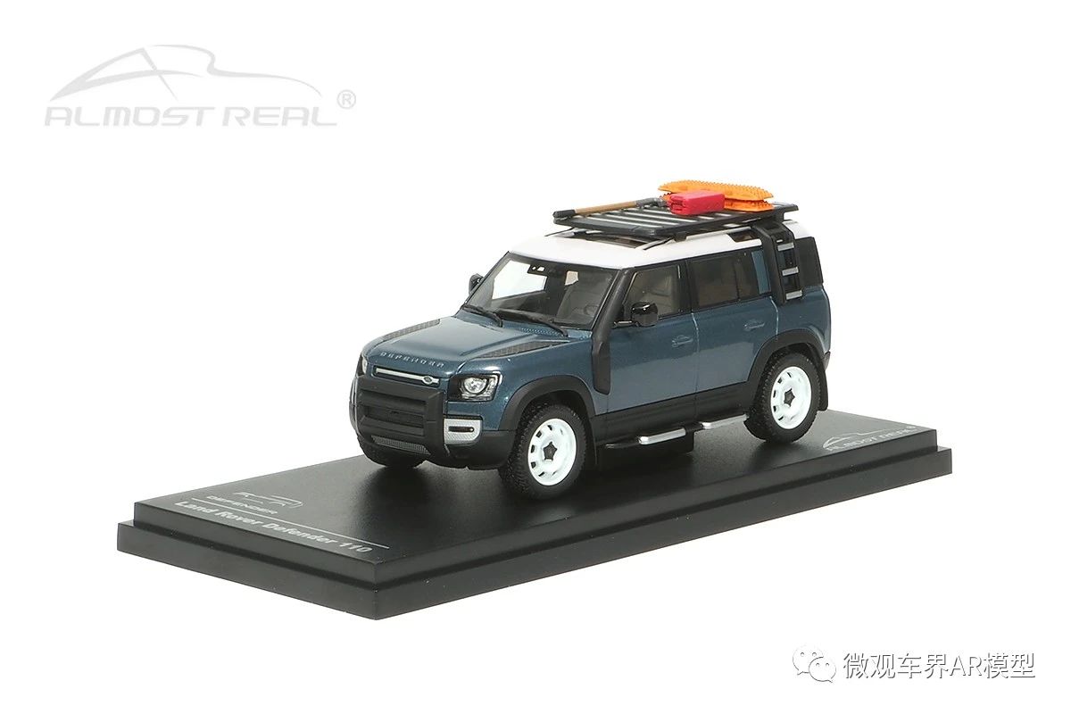 Land Rover Defender 110 - 2020 - Tasman Blue 1/43 中文：路虎衛(wèi)士110套件版 2020款 藍(lán) 1/43 顏色：塔斯曼藍(lán) 或 澳新藍(lán) 比例：1/43