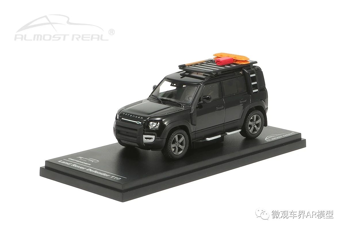 Land Rover Defender 110 - 2020 - Santorini Black 1/43 中文：路虎衛(wèi)士110套件版 2020款 黑 1/43 顏色：圣托里尼黑 或 隕石黑 比例：1/43