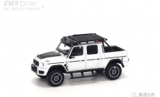 Brabus G 800 Adventure XLP - 2020 - Polar White 1/64  中文：博速 800 探險(xiǎn)版 XLP 2020款 白色 1/64  顏色：白色車(chē)身，配碳纖維裝飾