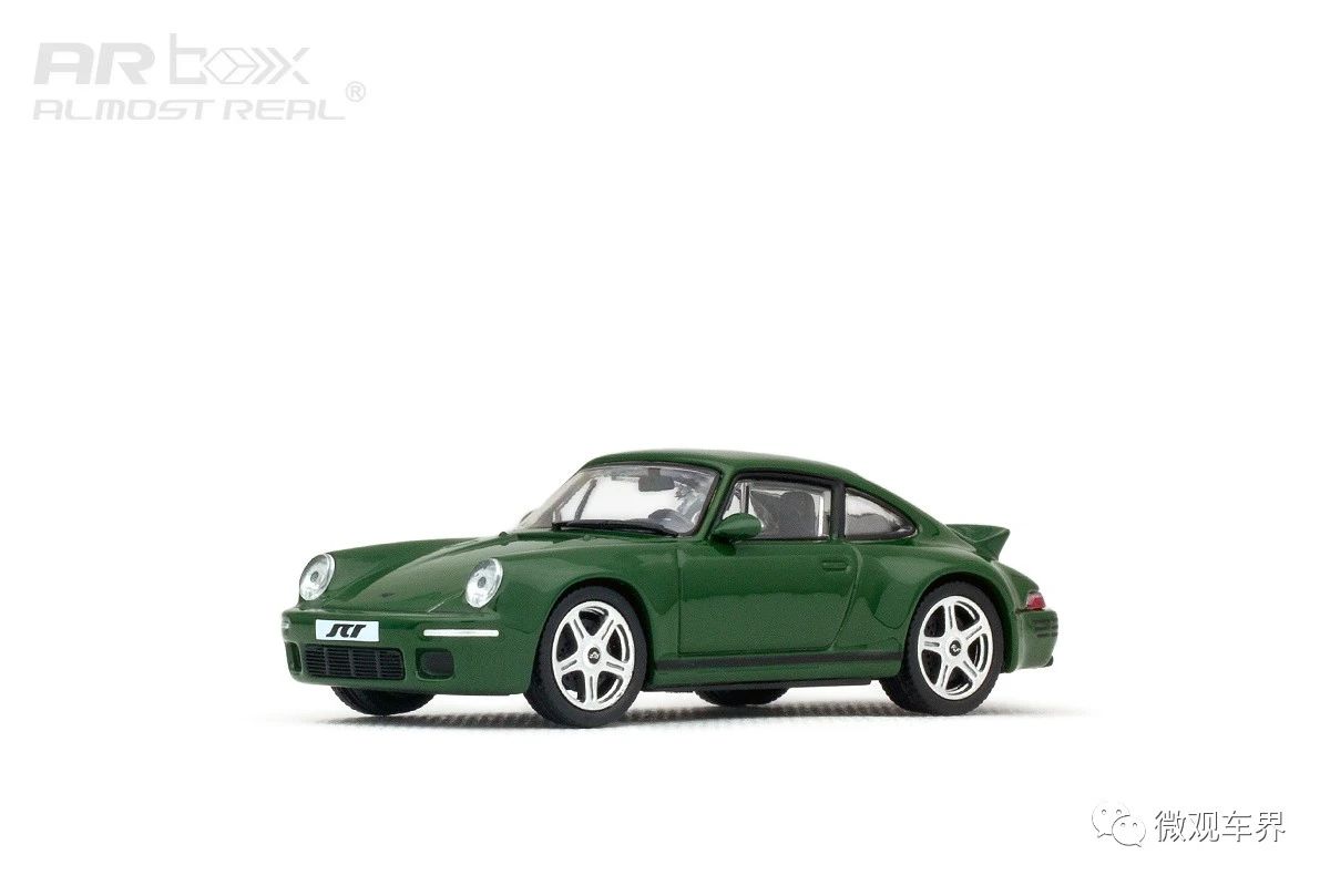 RUF SCR - 2018 - Irish Green 1/64 中文：RUF SCR 2018款 愛爾蘭綠 1/64 顏色：愛爾蘭綠 比例：1/64 主要特征：經(jīng)典鴨尾，寬體車身