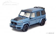 Brabus G-Class Mercedes-AMG G 63 - 2020 - China Blue 1/18  中文：博速 G-Class 2020款 藍色 1/18  顏色：瓷藍色車身，裝備碳纖維車身件，熱力白與碳纖維內(nèi)飾  比例：1/18  主要特征：博速碳纖維改裝套件，LED高位照明燈，高性能運動車胎，碳纖維尾翼