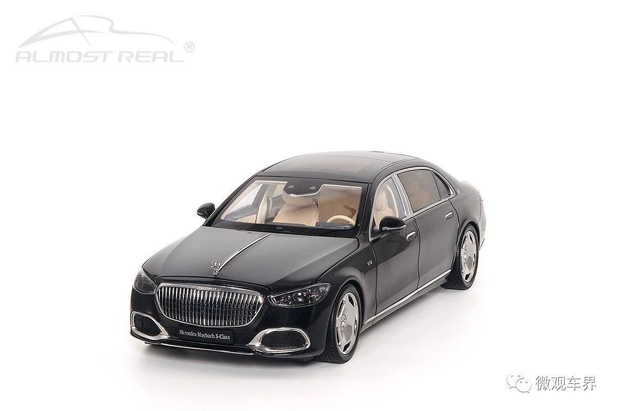 Mercedes-Maybach S-Class - 2021 - Obsidian Black 1/18