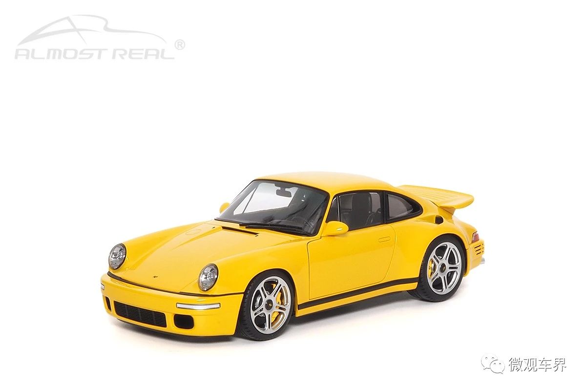 RUF SCR - 2018 - Mint Green 1/18RUF CTR Anniversary - 2017 - Blossom Yellow 1/18