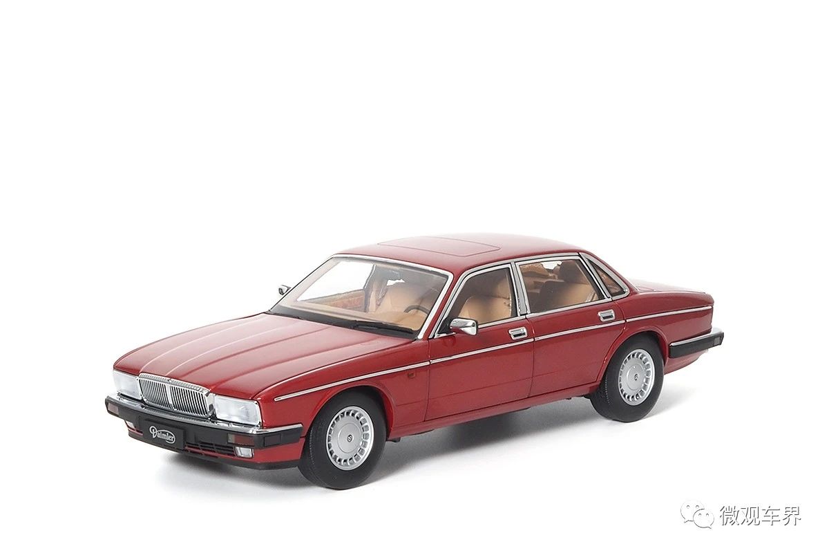 Jaguar Daimler XJ6 (XJ40) - Flamenco Red 1/18