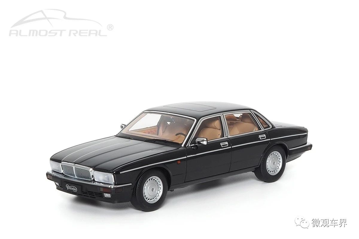 Jaguar Daimler XJ6 (XJ40) - Ebony Black 1/18