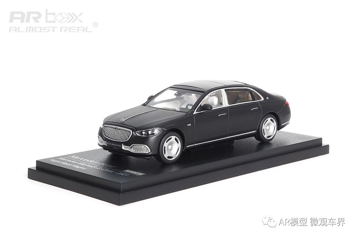 Mercedes-Maybach S-Class - 2021 - Night Black Magno 1/64