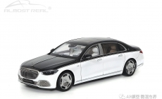 Mercedes-Maybach S-Class - Obsidian Black/Diamond White 1/18